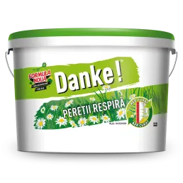 Краска моющаяся для стен Peretii Respira Danke!